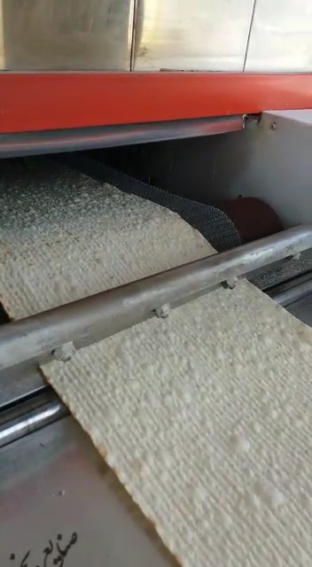 دستگاه پخت لواش اتوماتیک تونلی